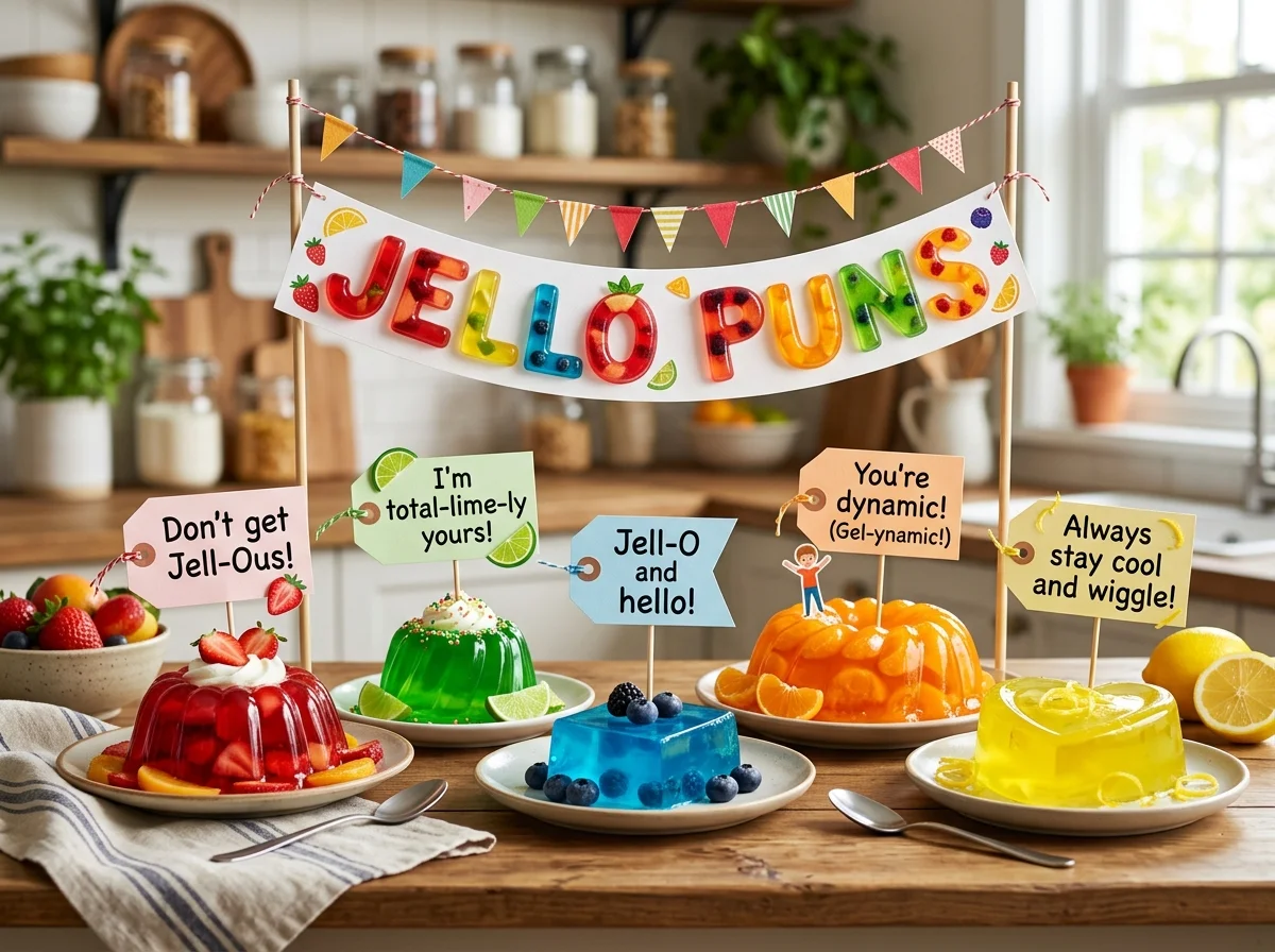 Funny Jello Puns