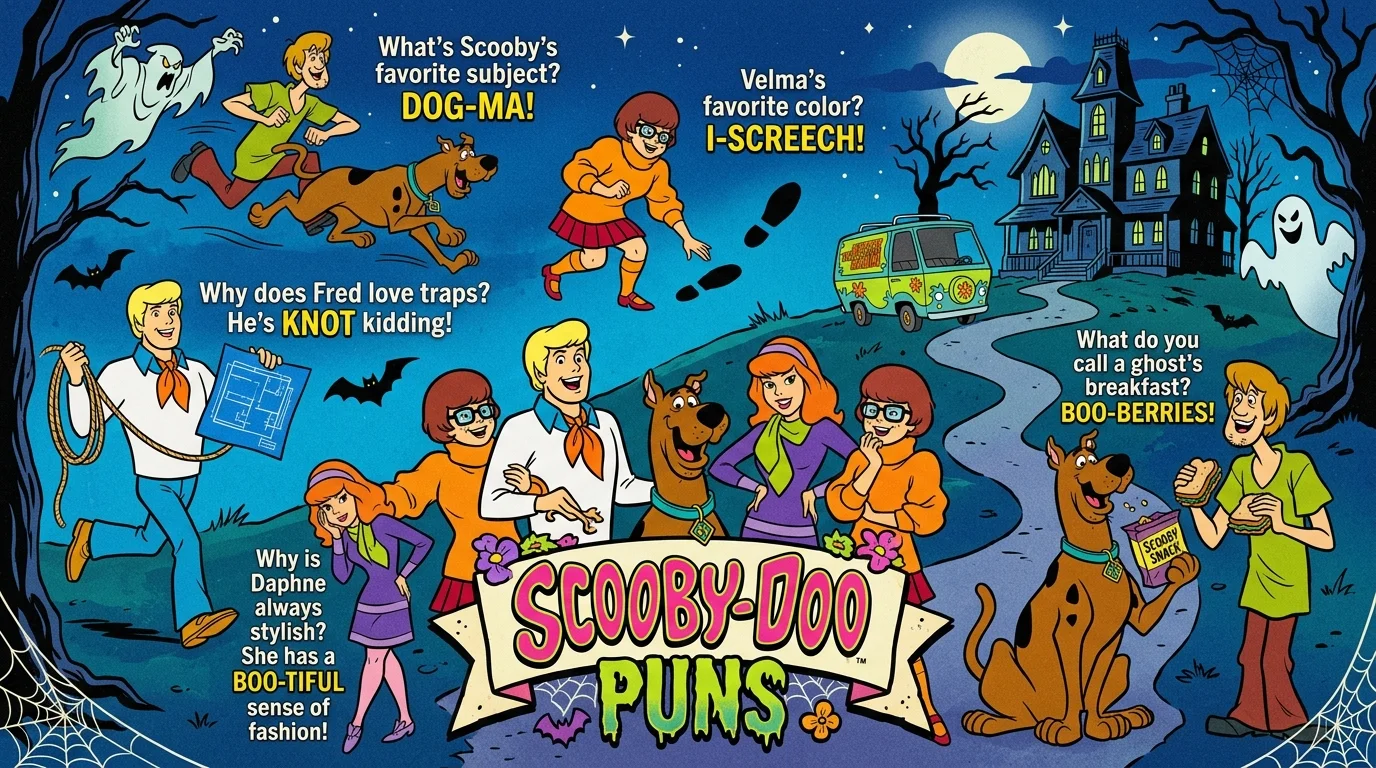 Funny Scooby Doo Puns