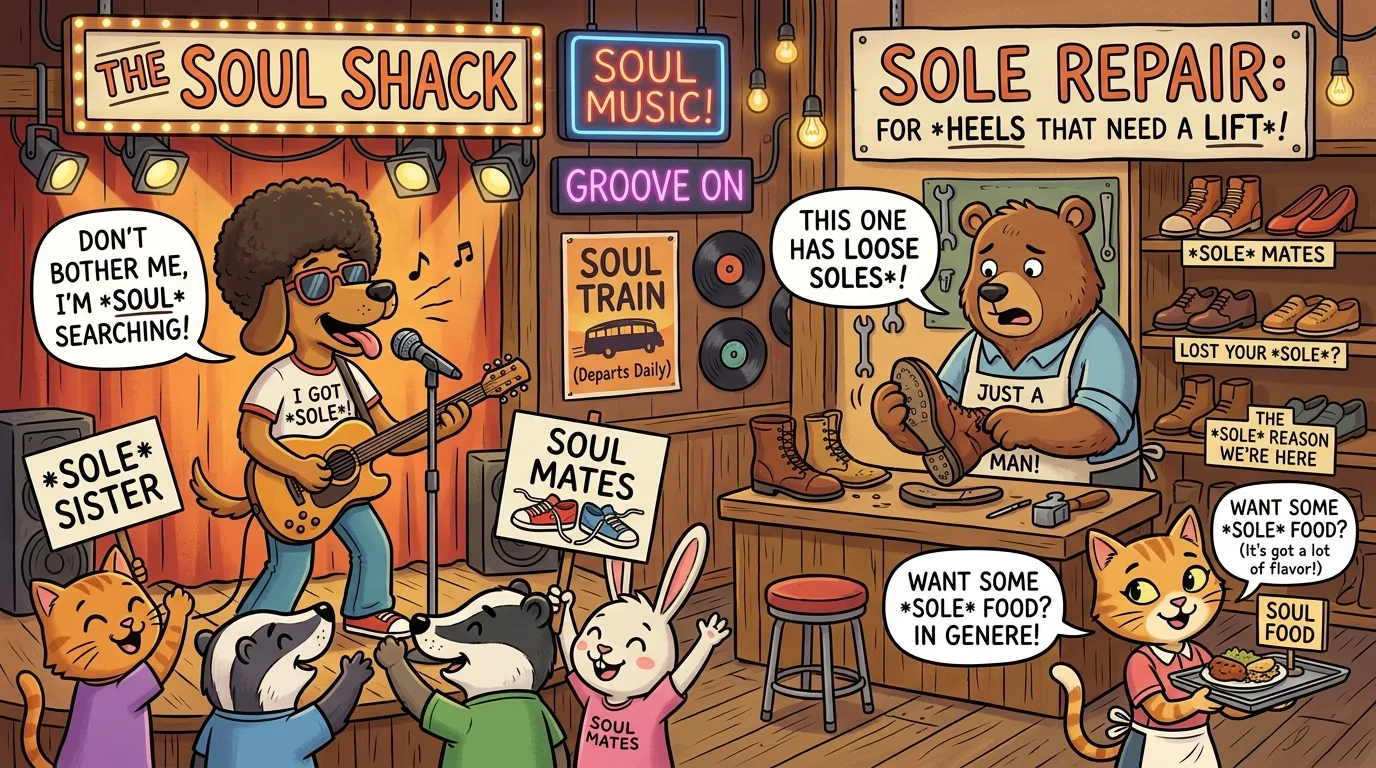 Funny Soul Puns