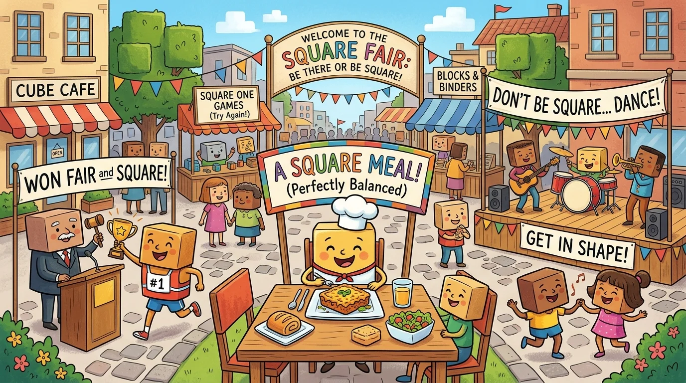 Funny Square Puns