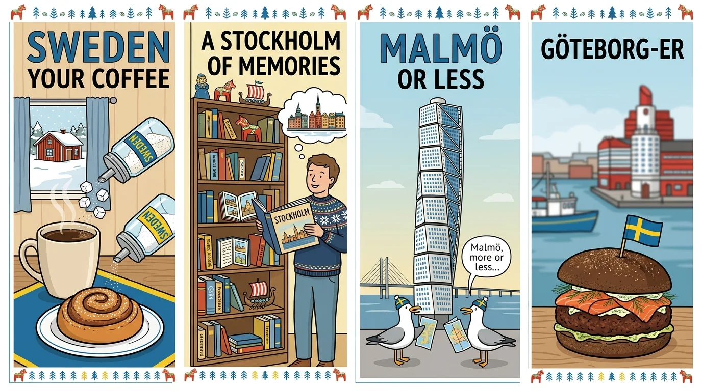 Funny Sweden Puns
