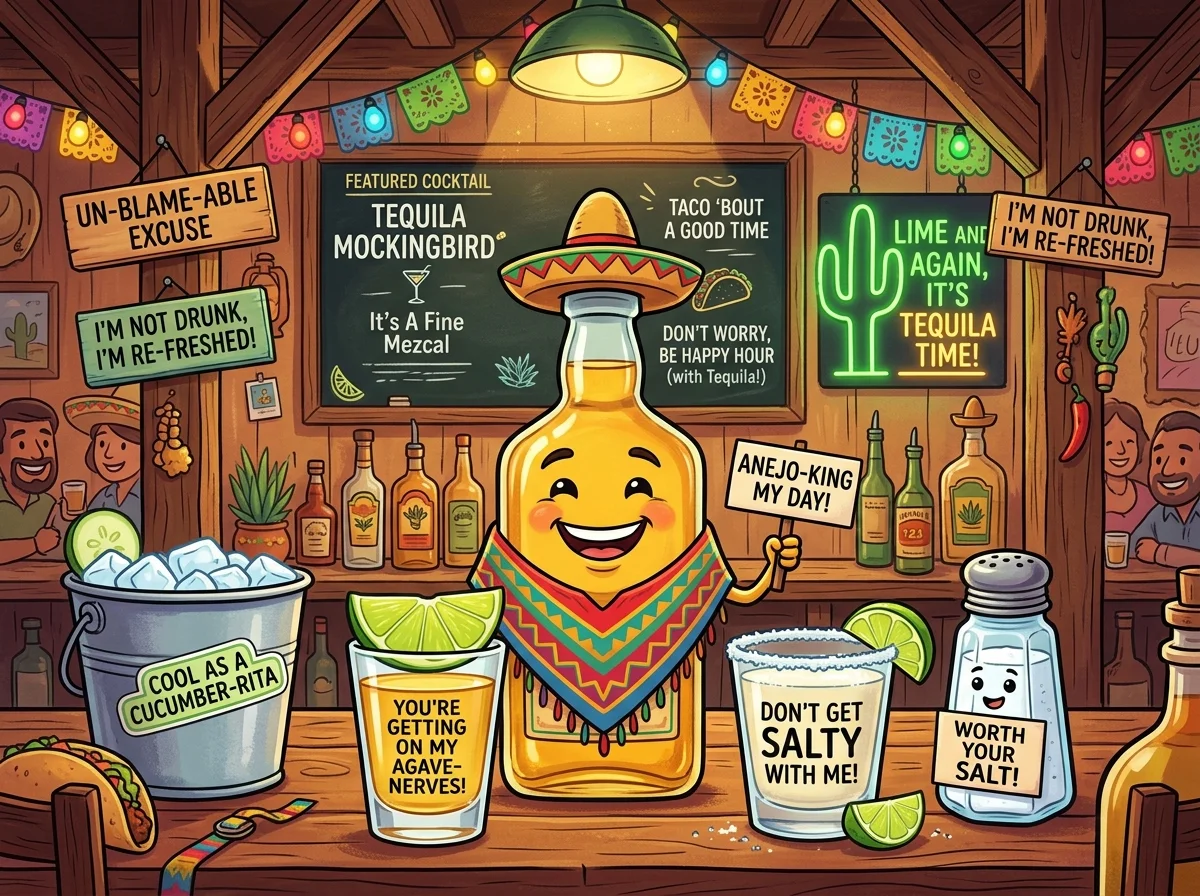 Funny Tequila Puns