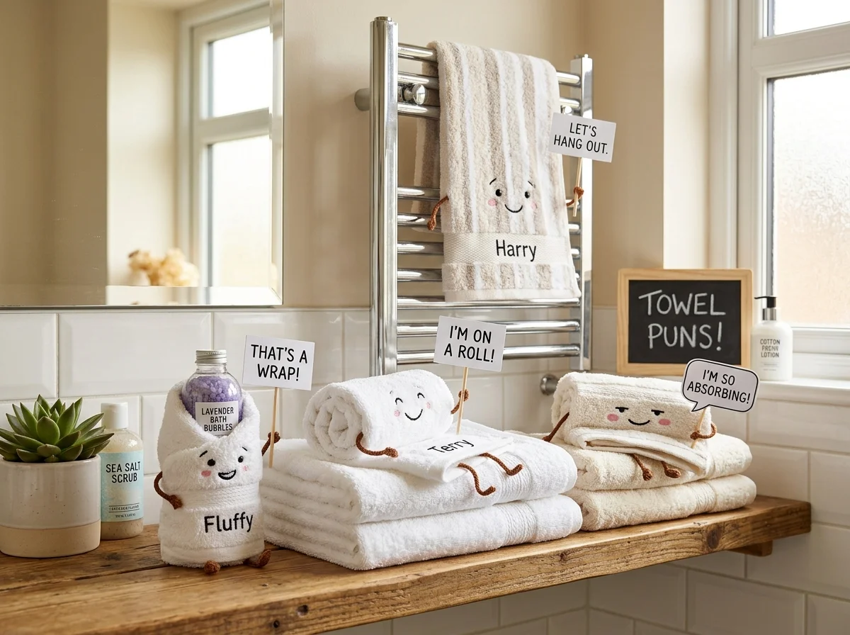 Funny Towel Puns