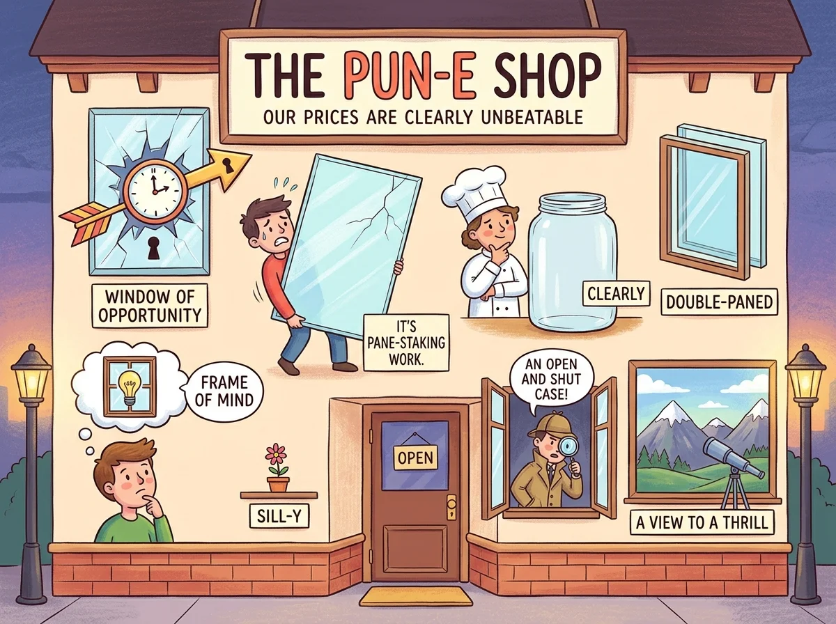 Funny Window Puns