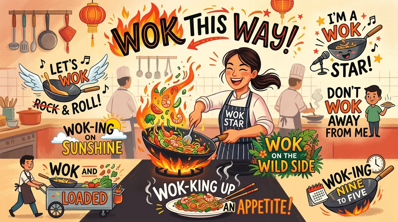 Funny Wok Puns