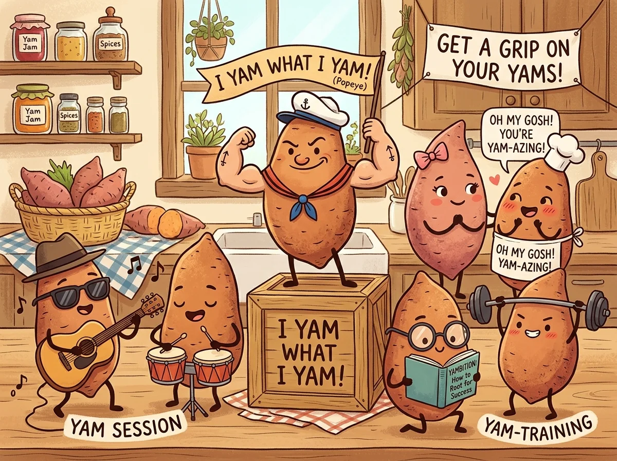 Funny Yam Puns