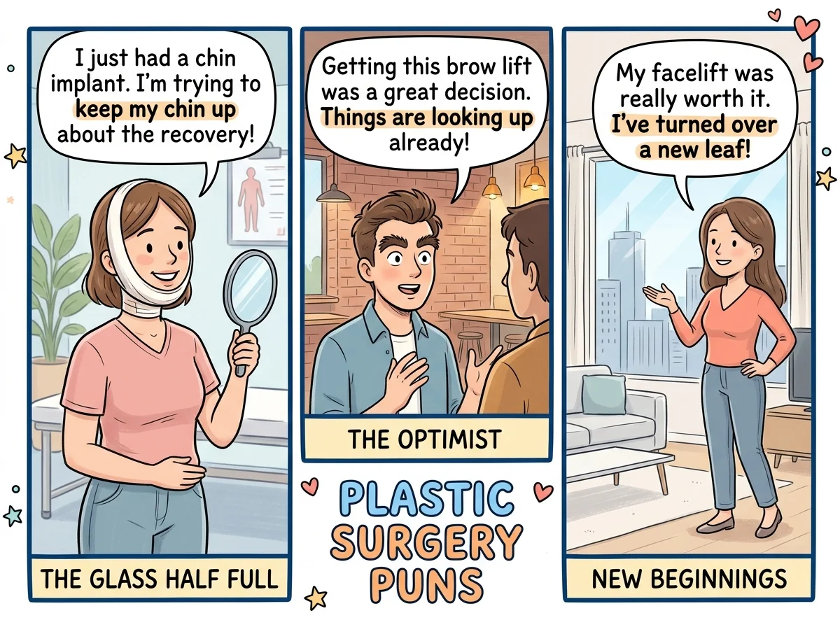 Glow-Up Puns
