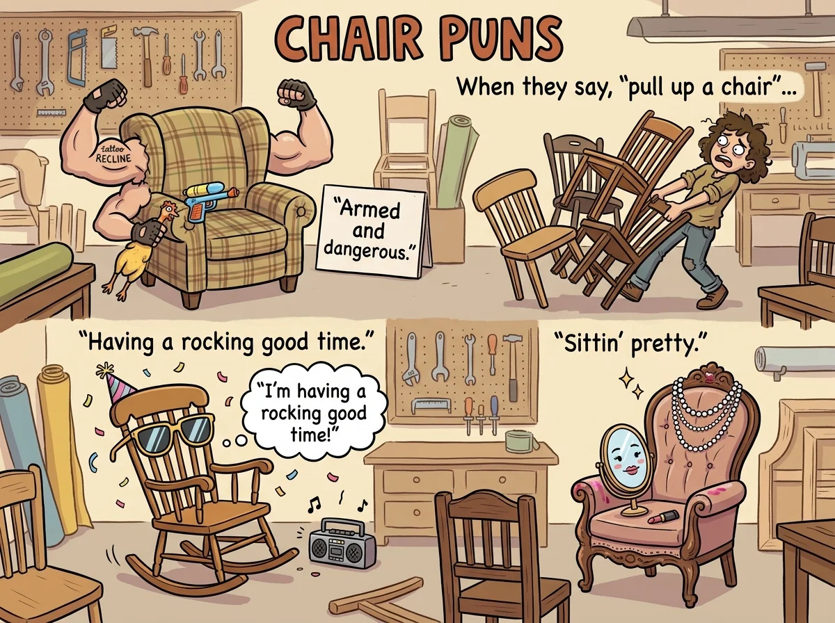 Office Chair Puns