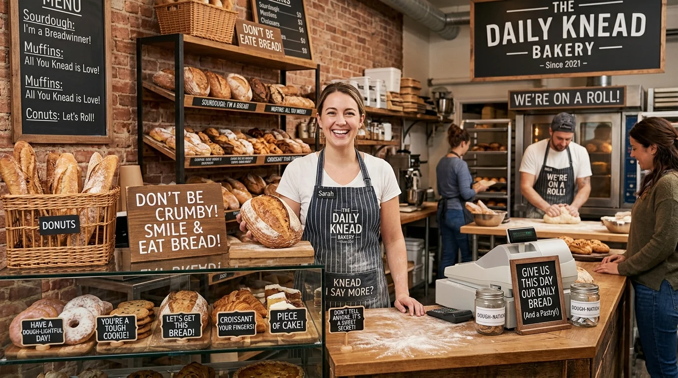 One-Liner Bakery Puns