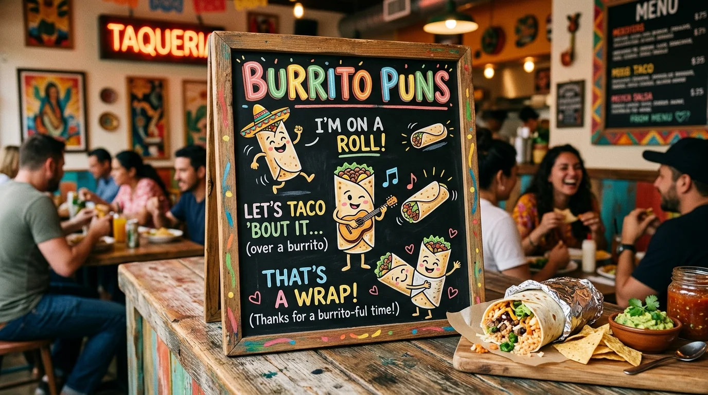 One-Liner Burrito Puns