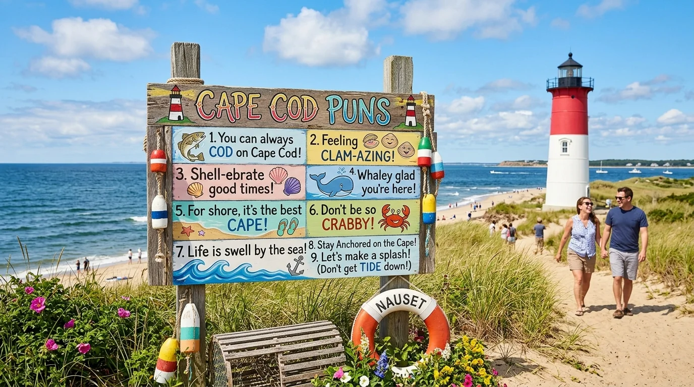 One-Liner Cape Cod Puns