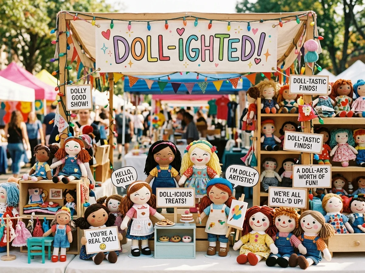 One-Liner Doll Puns