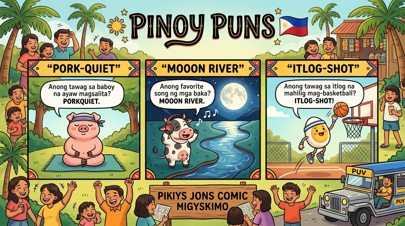 One-Liner Filipino Puns
