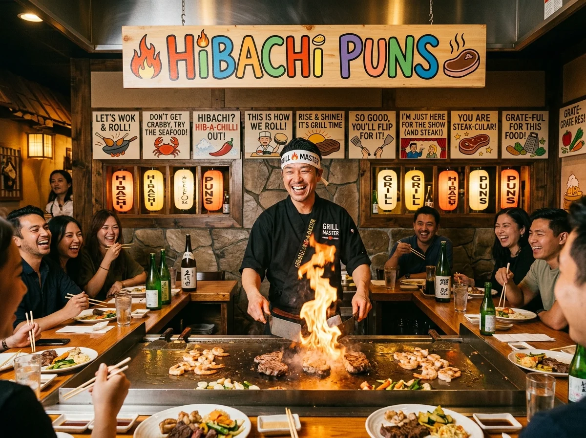 One-Liner Hibachi Puns