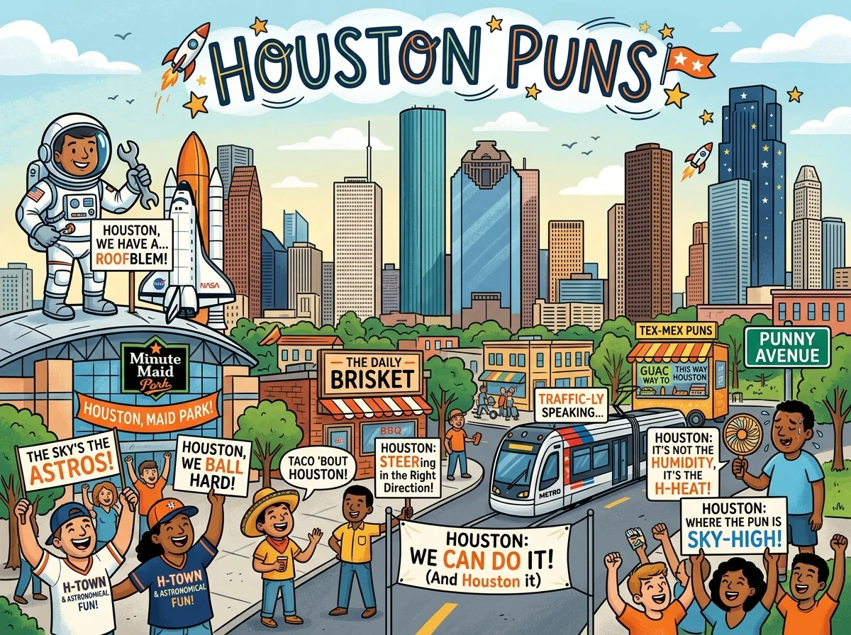 One-Liner Houston Puns