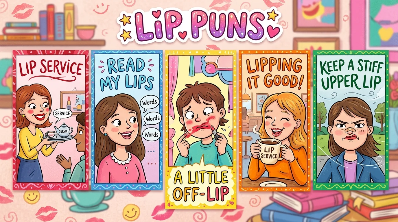One-Liner Lip Puns