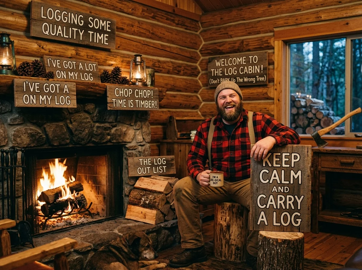 One-Liner Log Puns