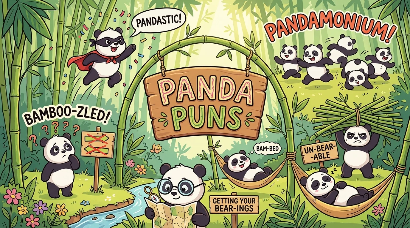 One-Liner Panda Puns