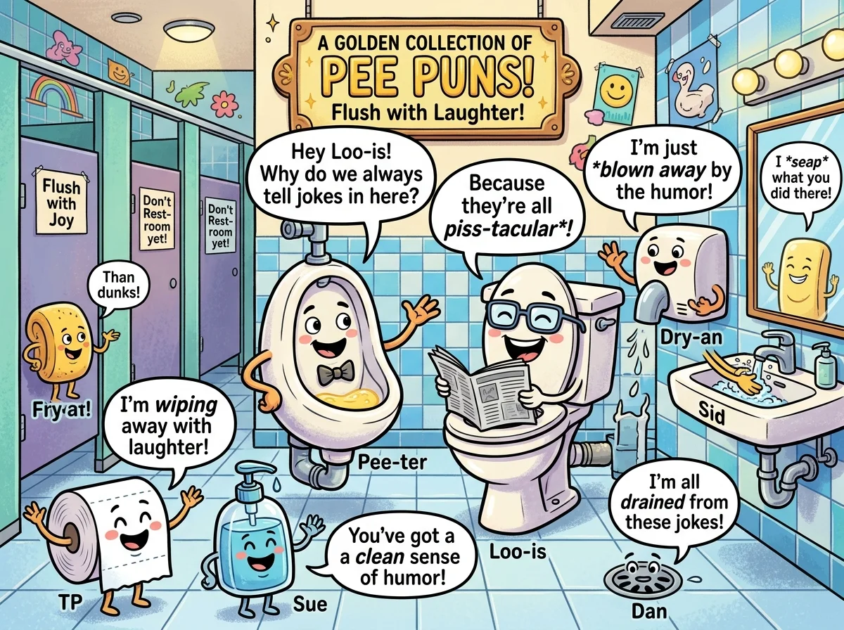 One-Liner Pee Puns