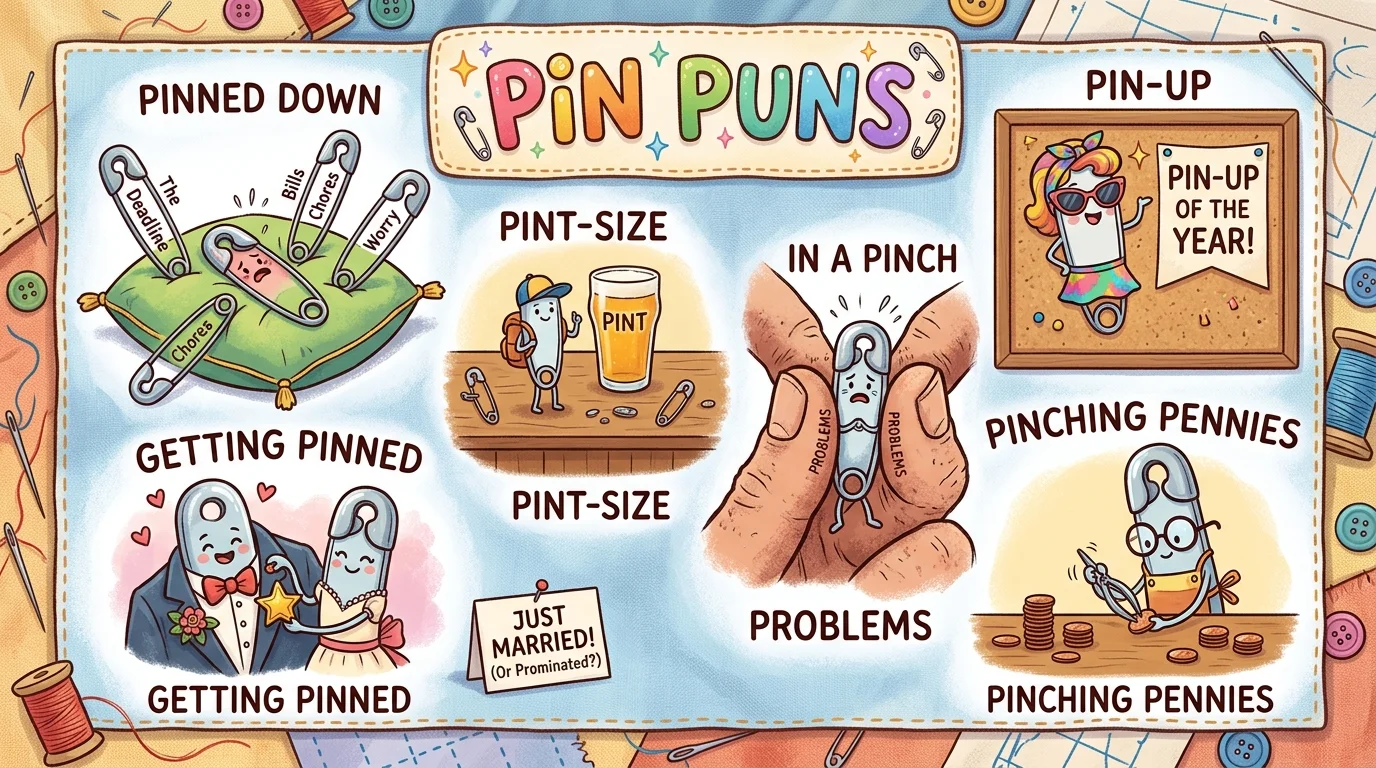 One-Liner Pin Puns