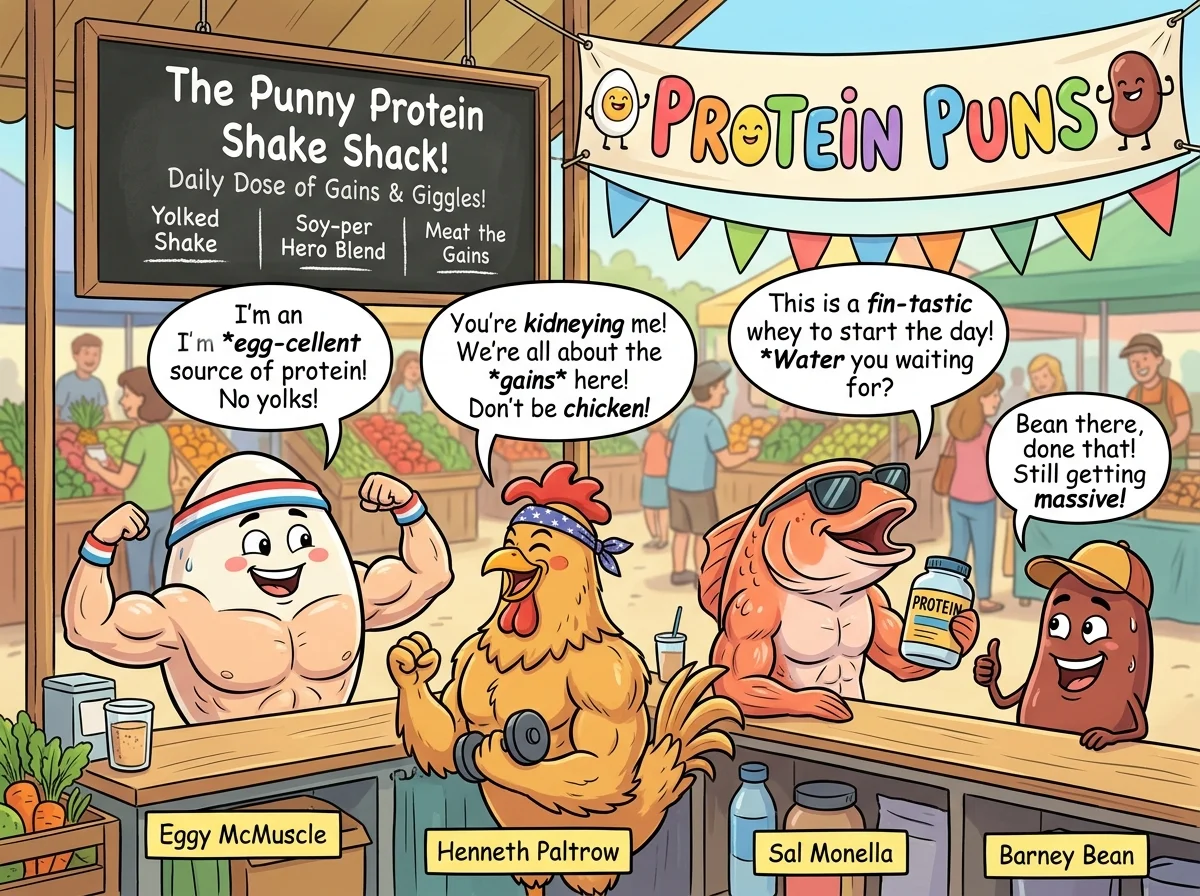 One-Liner Protein Puns