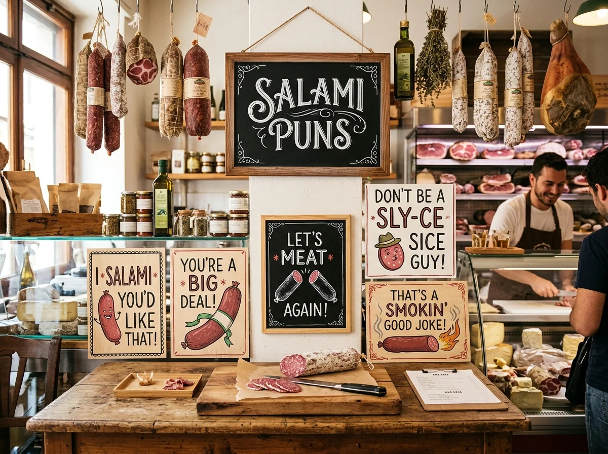One-Liner Salami Puns