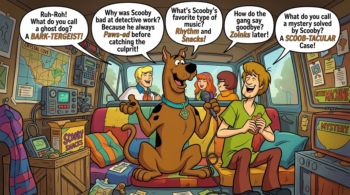 One-Liner Scooby Doo Puns