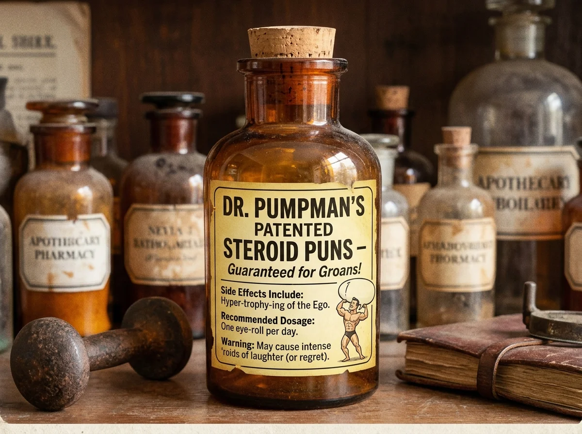 One-Liner Steroid Puns