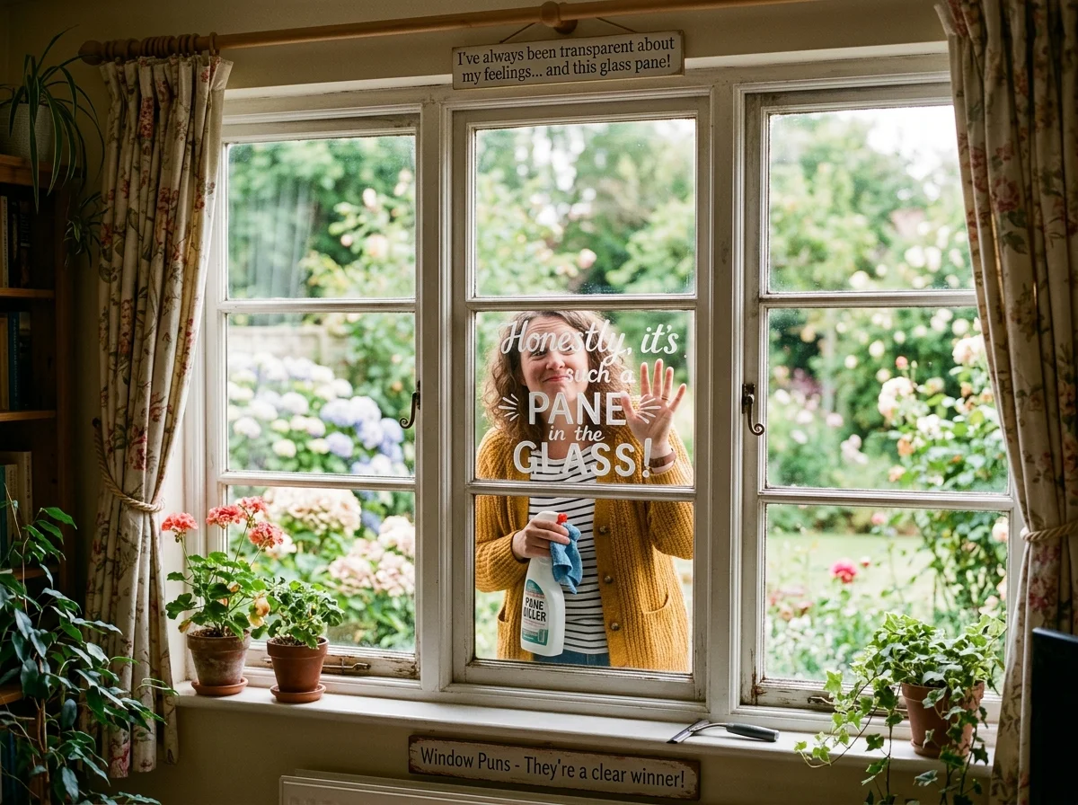 One-Liner Window Puns