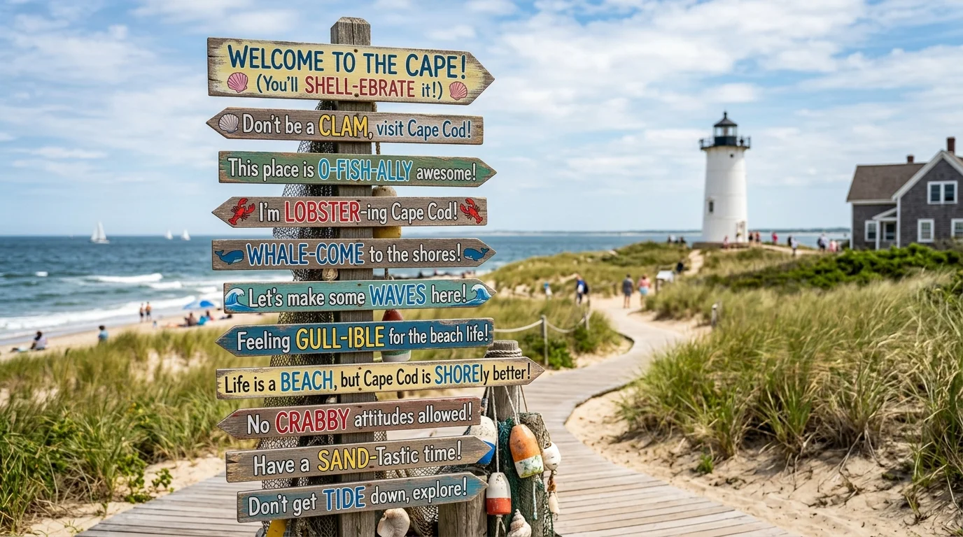 Romantic Cape Cod Puns