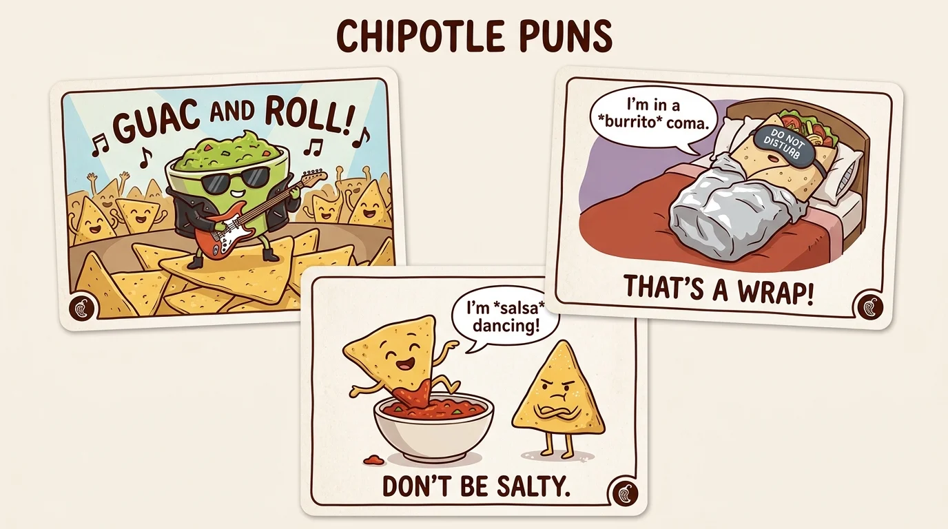 Romantic Chipotle Puns