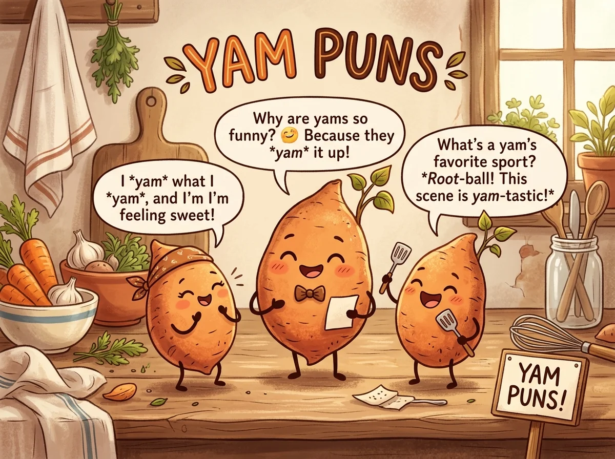 Sweet Potato Puns