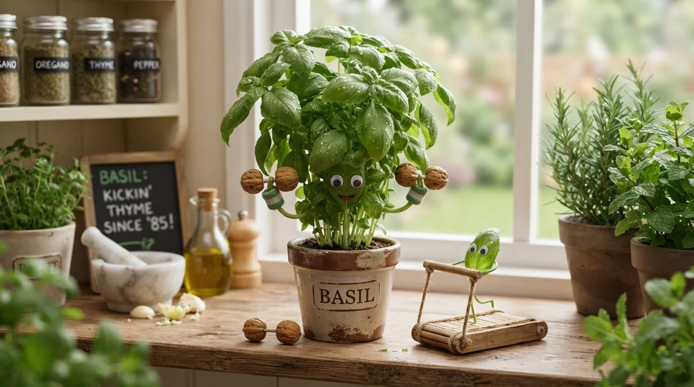 Clever Basil Wordplay