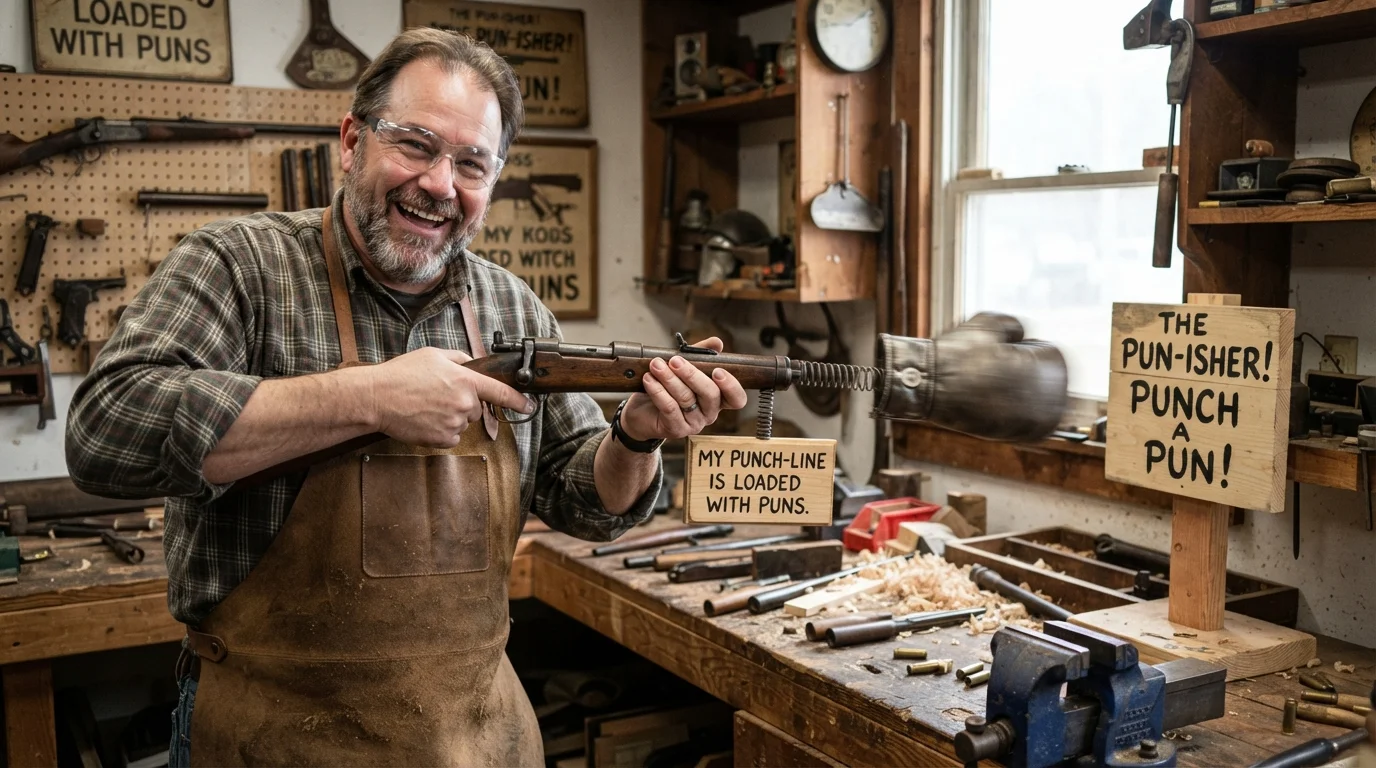 Clever Gun Wordplay