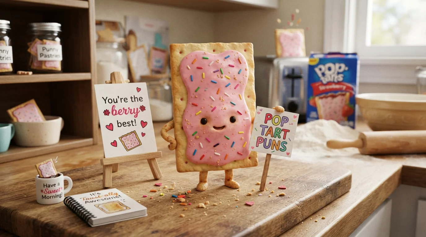 Clever Pop Tart Wordplay