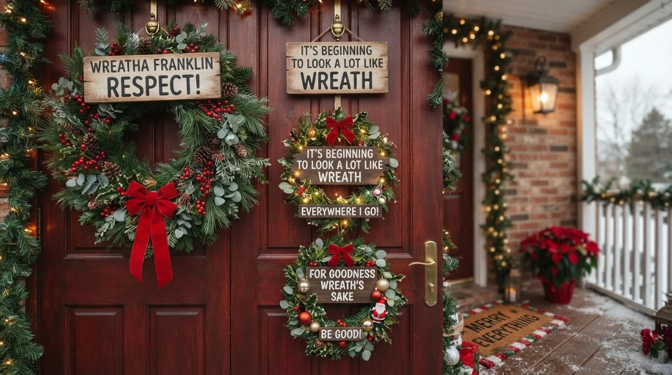 Clever Wreath Wordplay