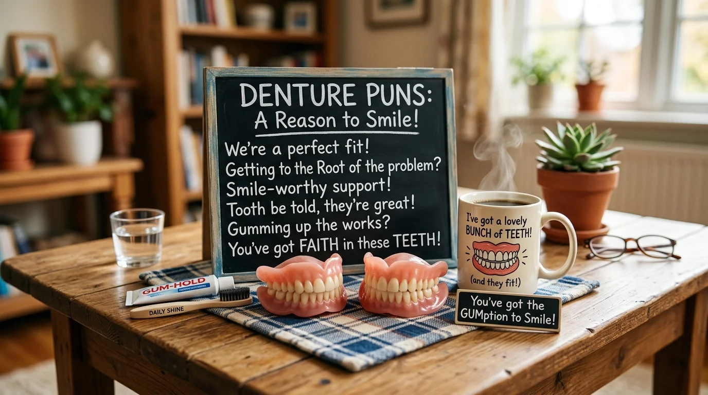 Cute Denture Puns