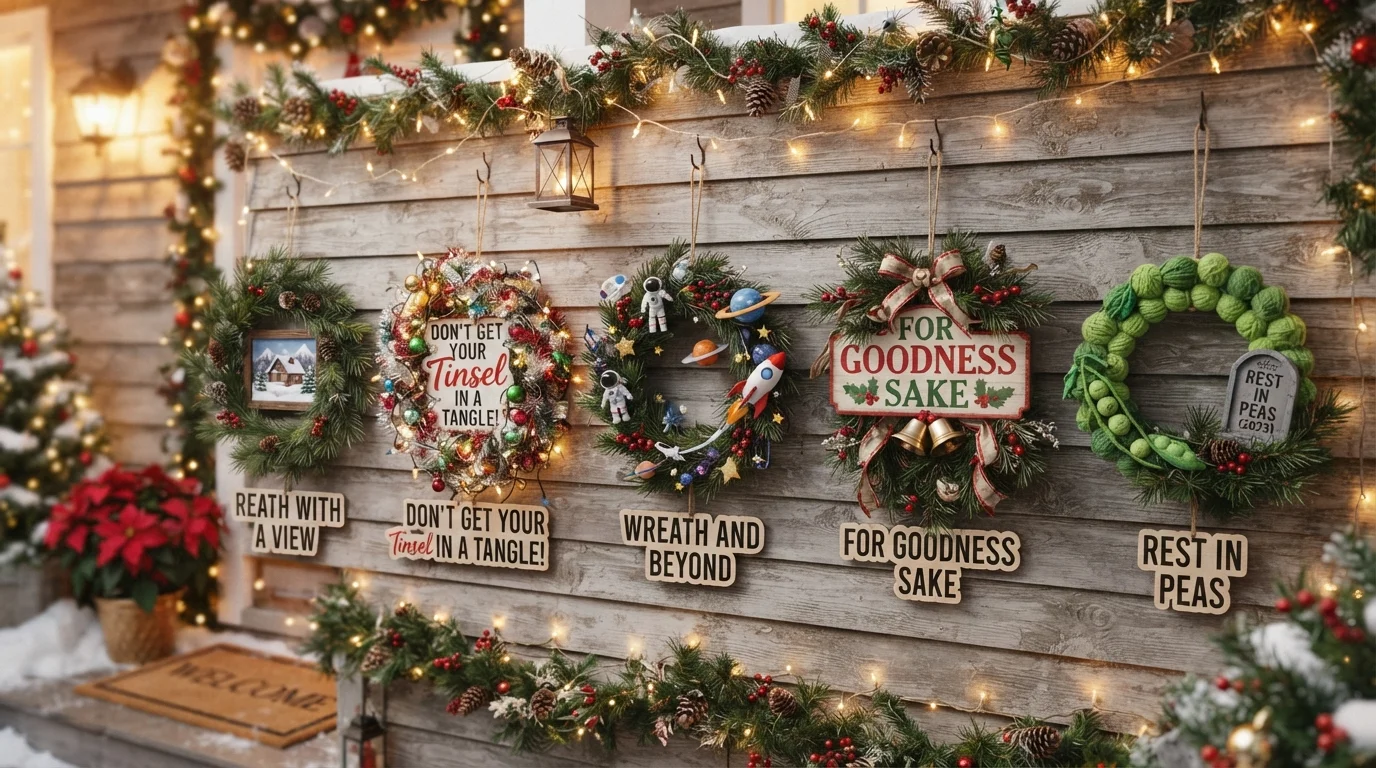 DIY Wreath Puns