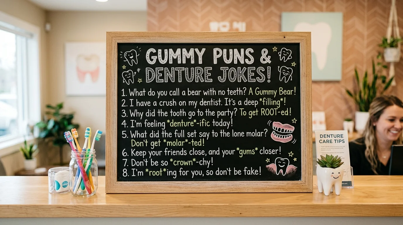 Funny Denture Puns