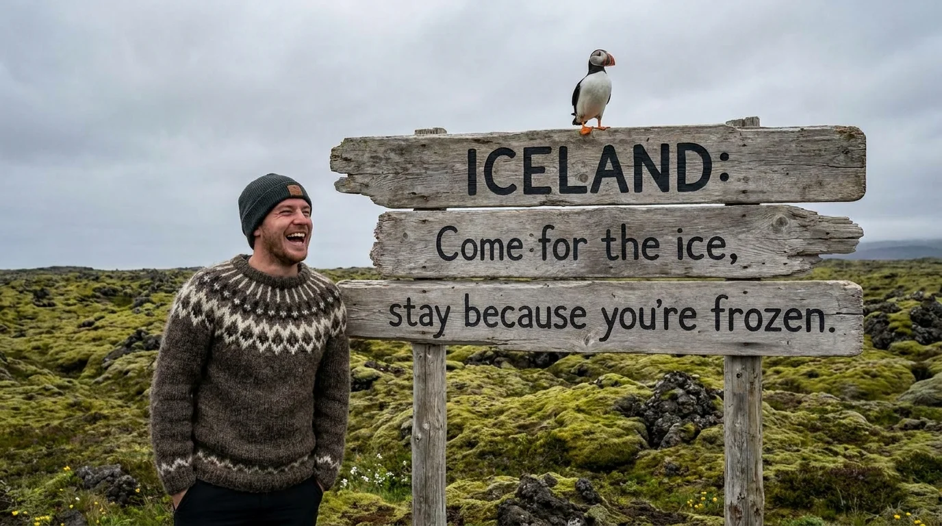 Funny Iceland Puns