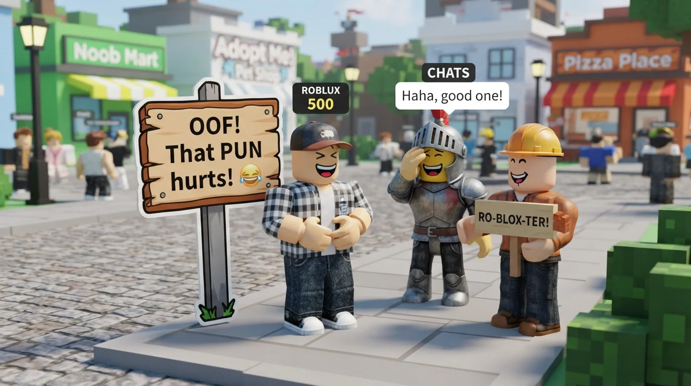 Funny Roblox Puns