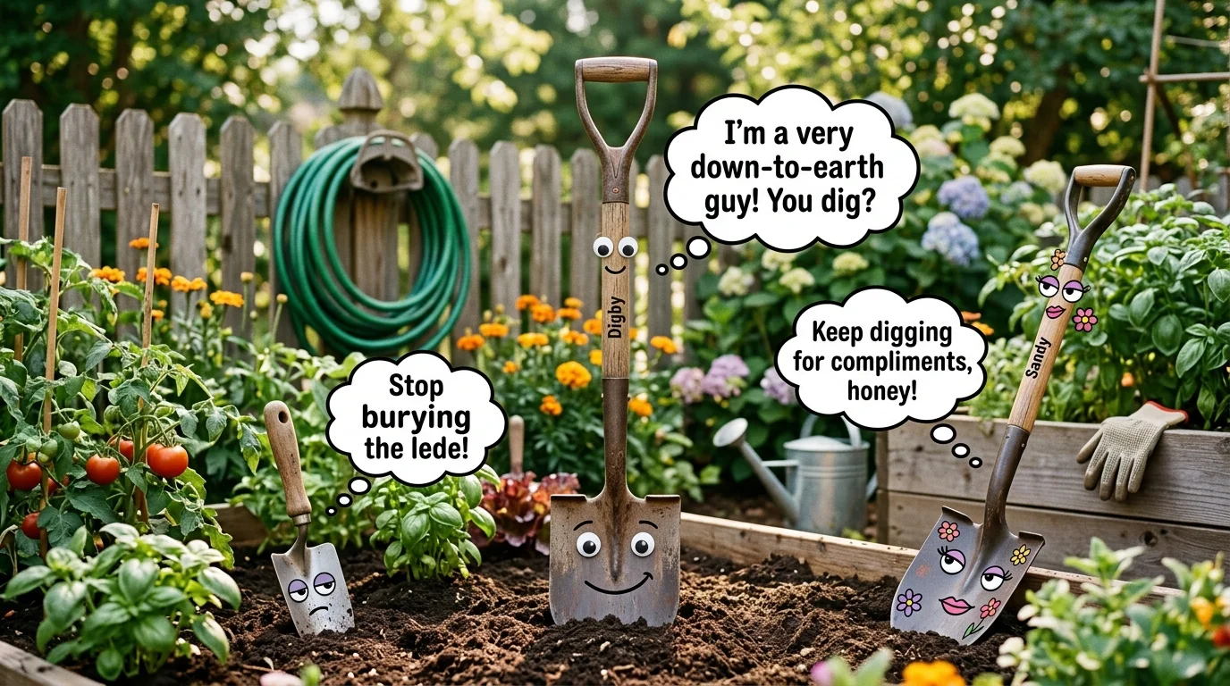 Funny Shovel Puns