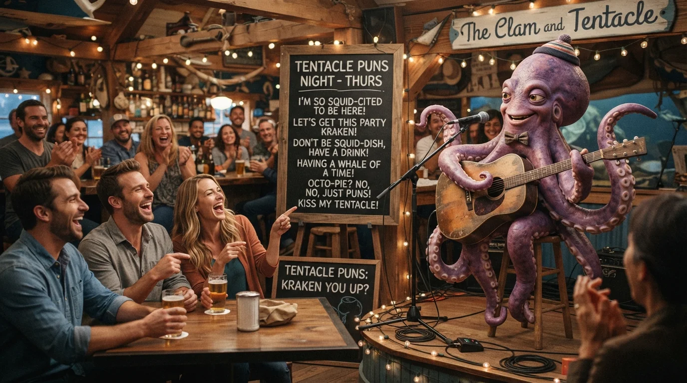 Funny Tentacle Puns