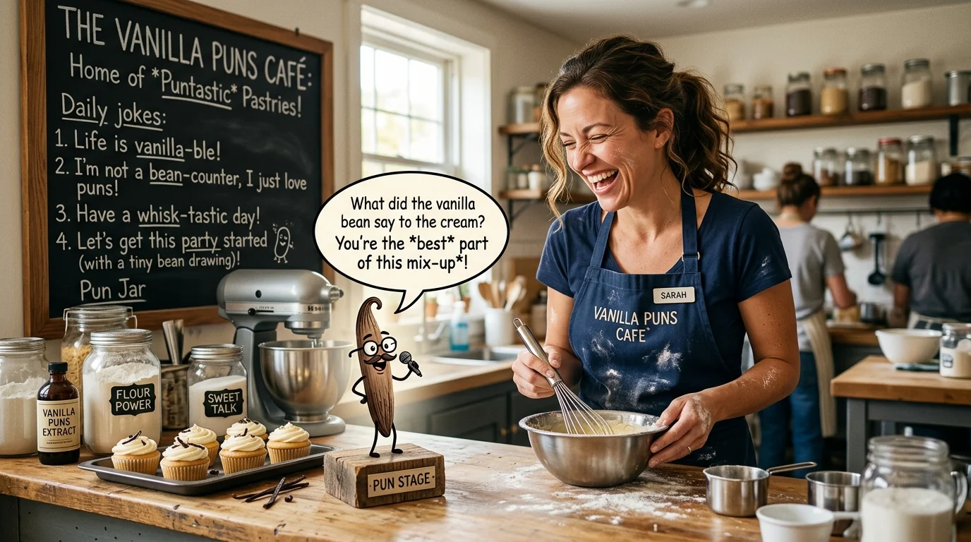Funny Vanilla Puns