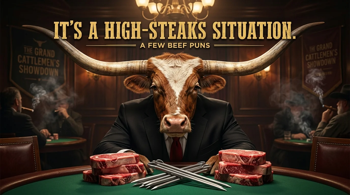 One-Liner Beef Puns