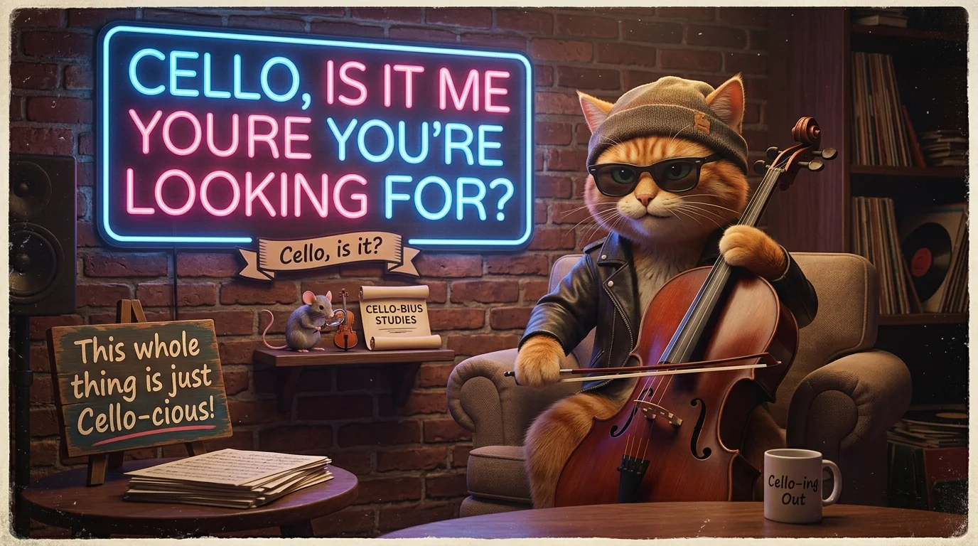 One-Liner Cello Puns