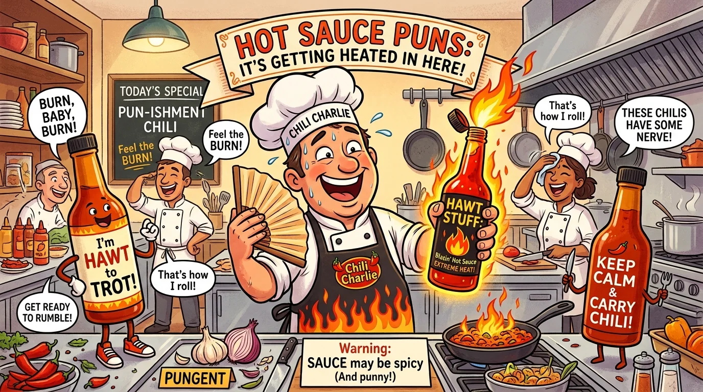 One-Liner Hot Sauce Puns