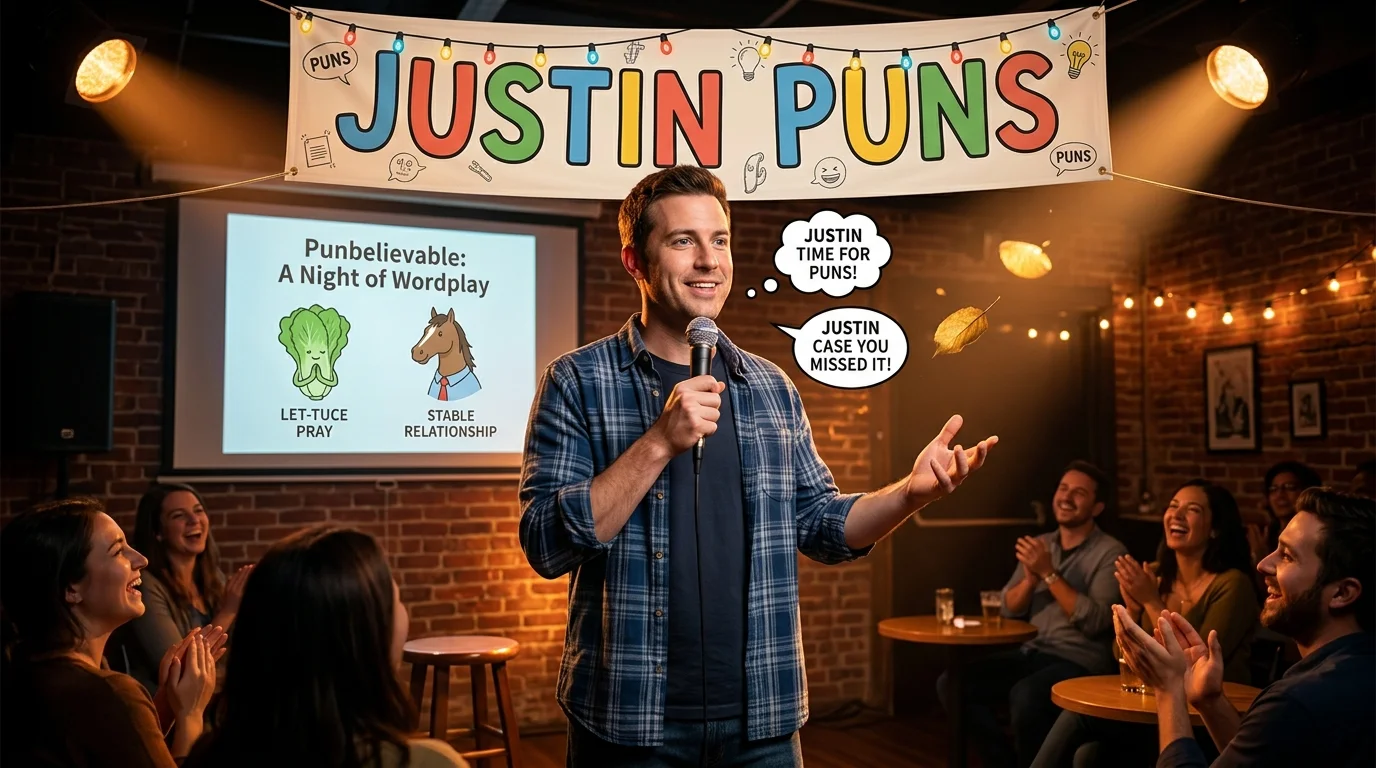 One-Liner Justin Puns