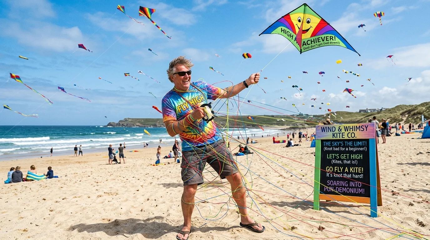 One-Liner Kite Puns