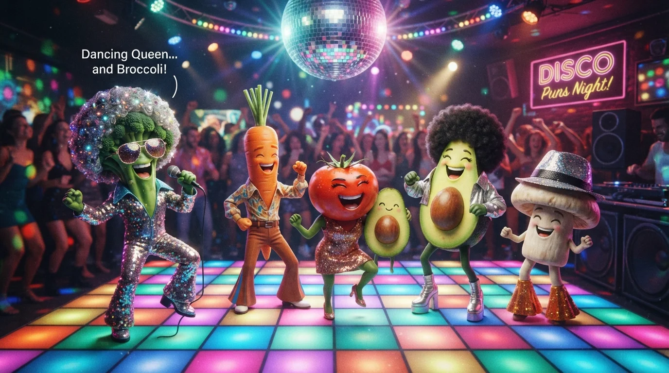 Retro Disco Puns